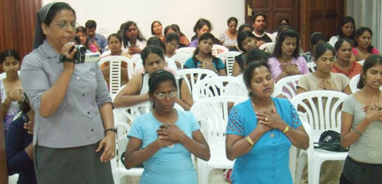 Healing session for Sri Lankan Community