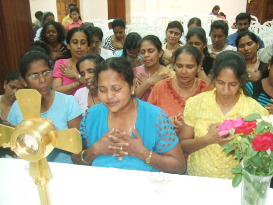 Healing session for Sri Lankan Community