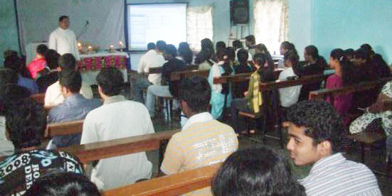 Youth Mass at St. Judes Parish- R.T.Nagar, Bangalore