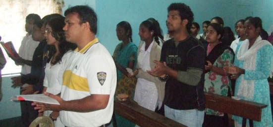 Youth Mass at St. Judes Parish- R.T.Nagar, Bangalore