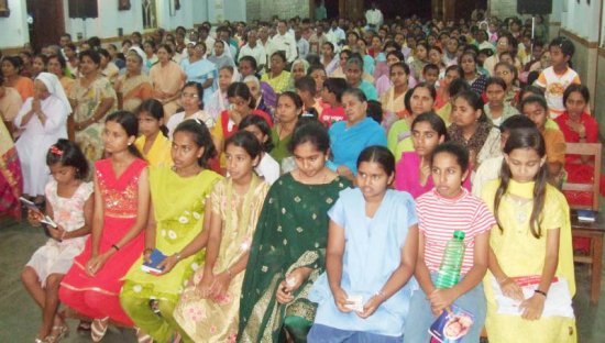 March 25th to 27th , 2010 : Retreat at our Lady of Sorrows Church, Bela- Mangalore Diocese