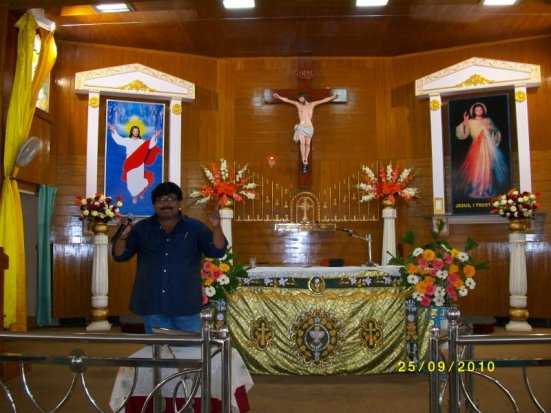 Retreat at Holy Family Church, Ramamurthy Nagar, Bengaluru