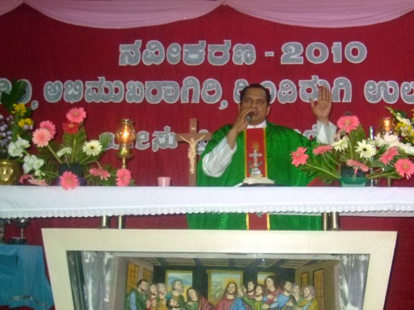 Renewal Retreat at St. Philomena's Church(St. Joseph's Cathedral) Mysore
