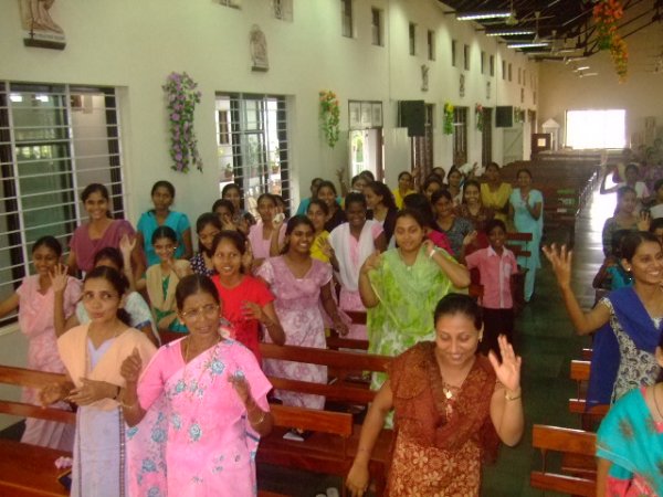 Youth Retreat at St. Joseph the Worker Church, Vamnajoor, MANGALORE